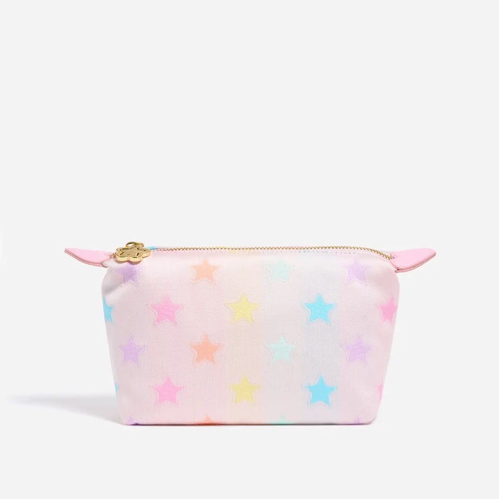Stoney Clover Lane x Park & Beach small pouchette rainbow stars